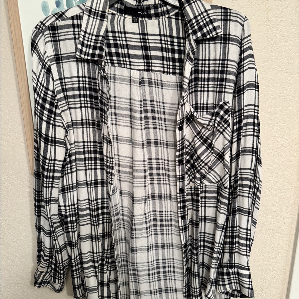 Black & white shirt
